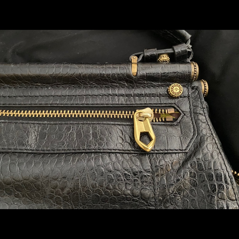 orYANY Leather Crocodile Purse